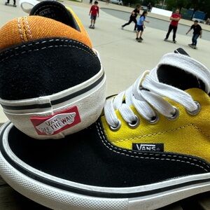 Vans Pro Skate Shoes in Yellow and Black